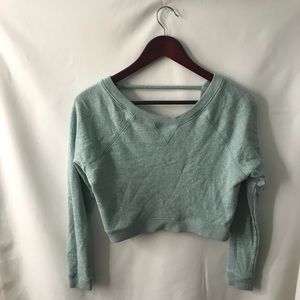 Crop top with key hole back